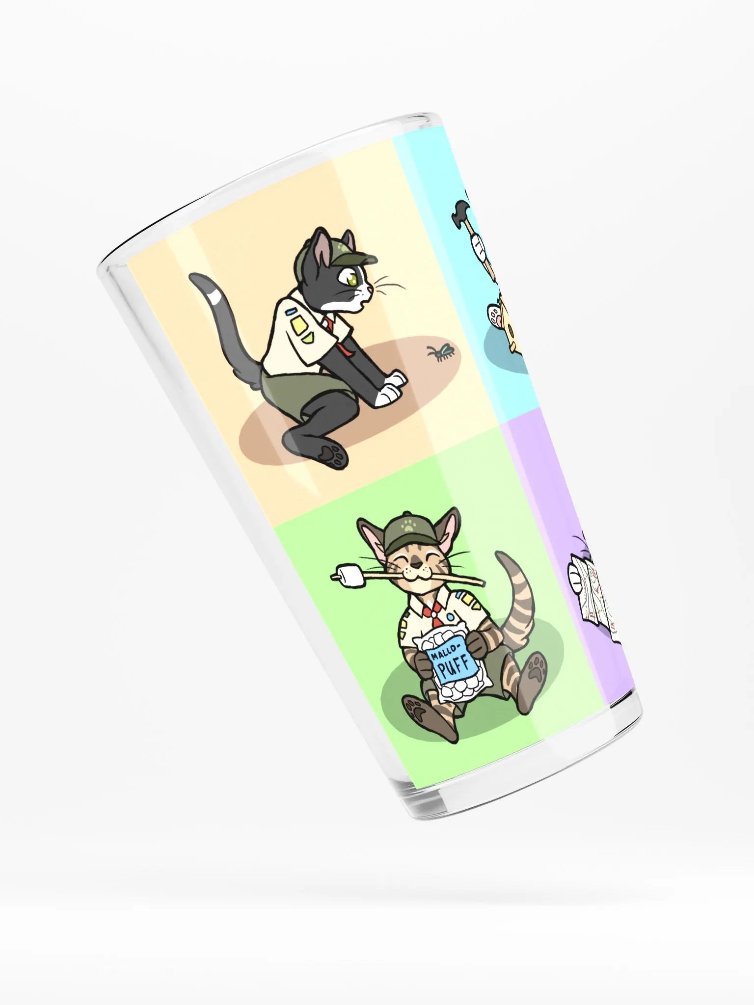 Goop Troop 4-Panel Pint Glass product image (4)