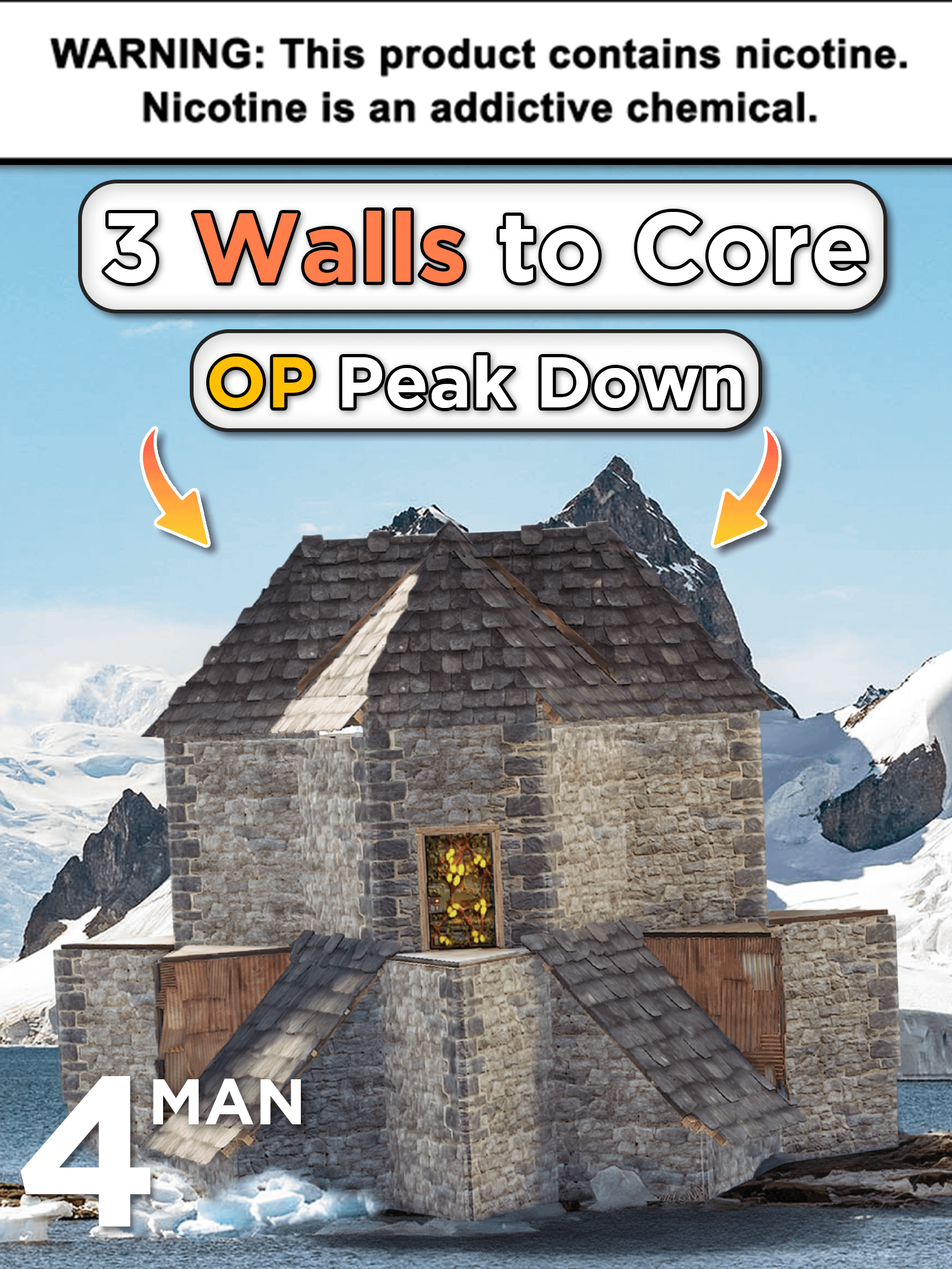 CHILL MINT | 4 Man | Strongest 3 Bunker Base Design (2x2) product image (2)