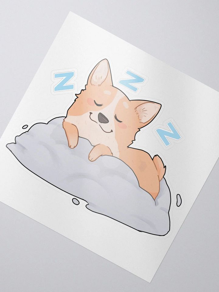 Dreamy Corgi Sticker product image (2)