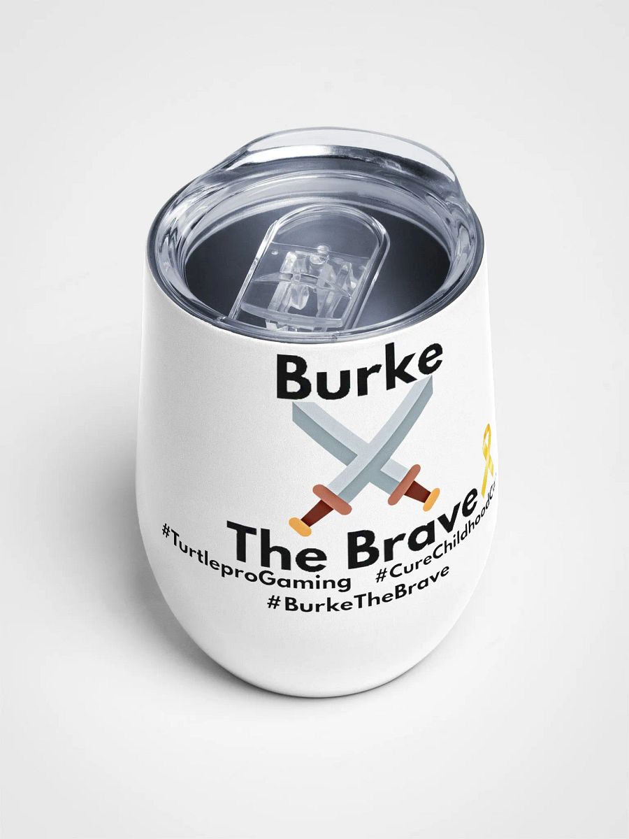 Burke The Brave wine tumbler product image (4)