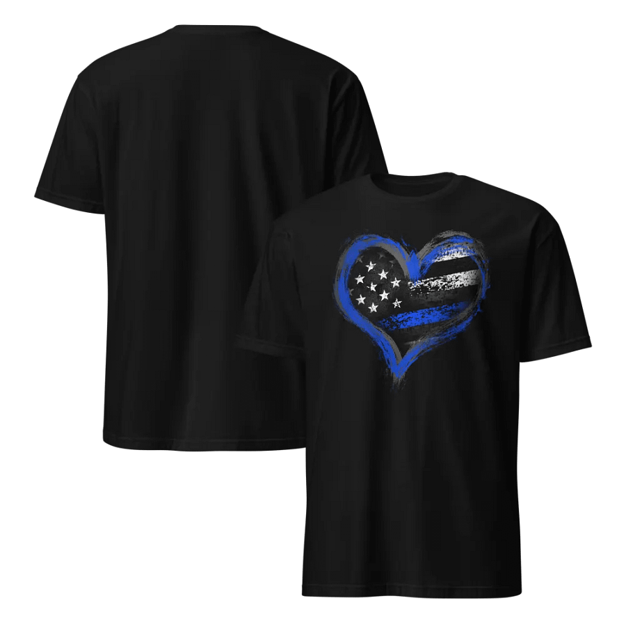 Thin Blue Line Heart product image (9)