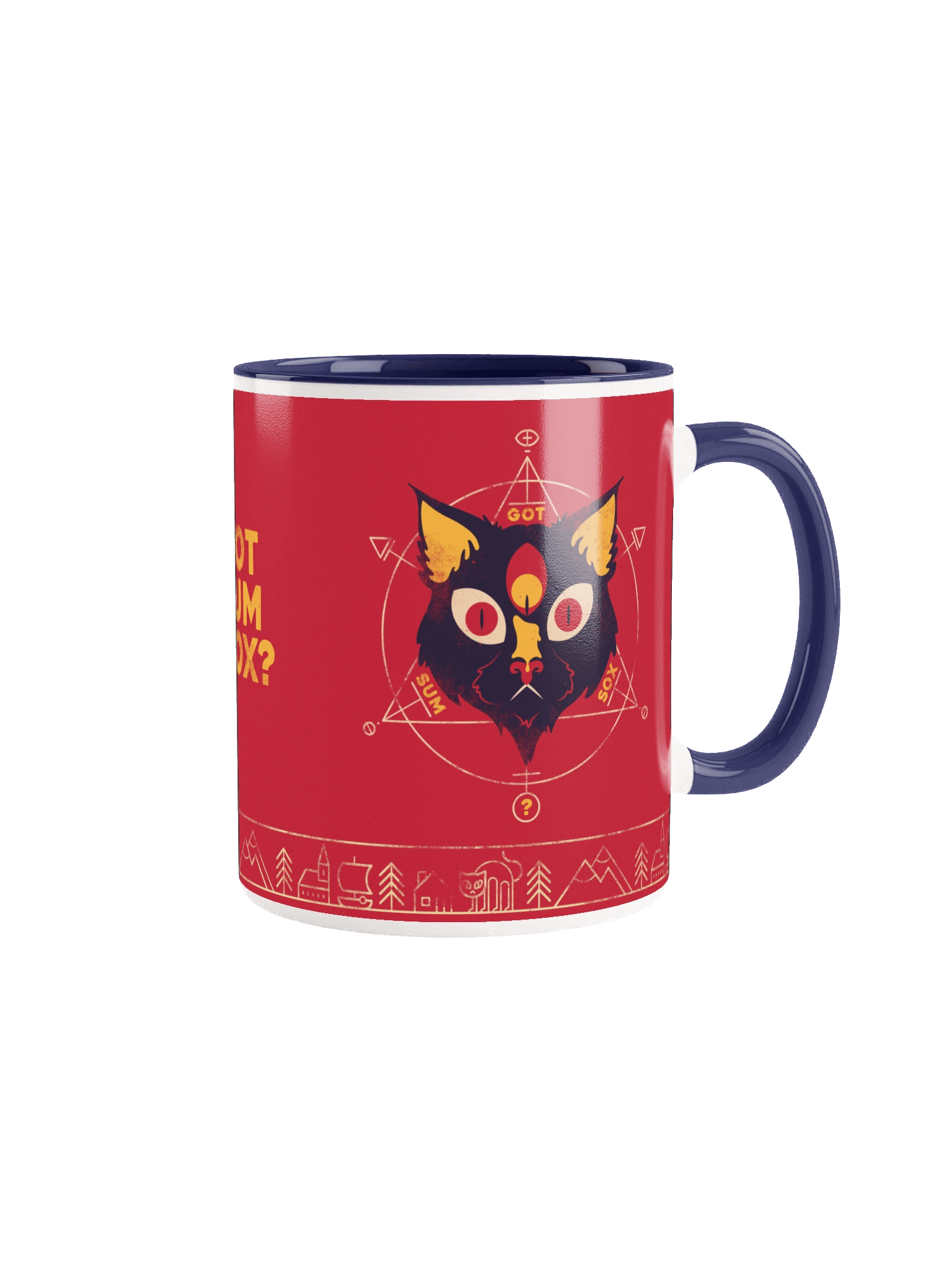 Jólakötturinn 2025 X-mas Mug product image (15)