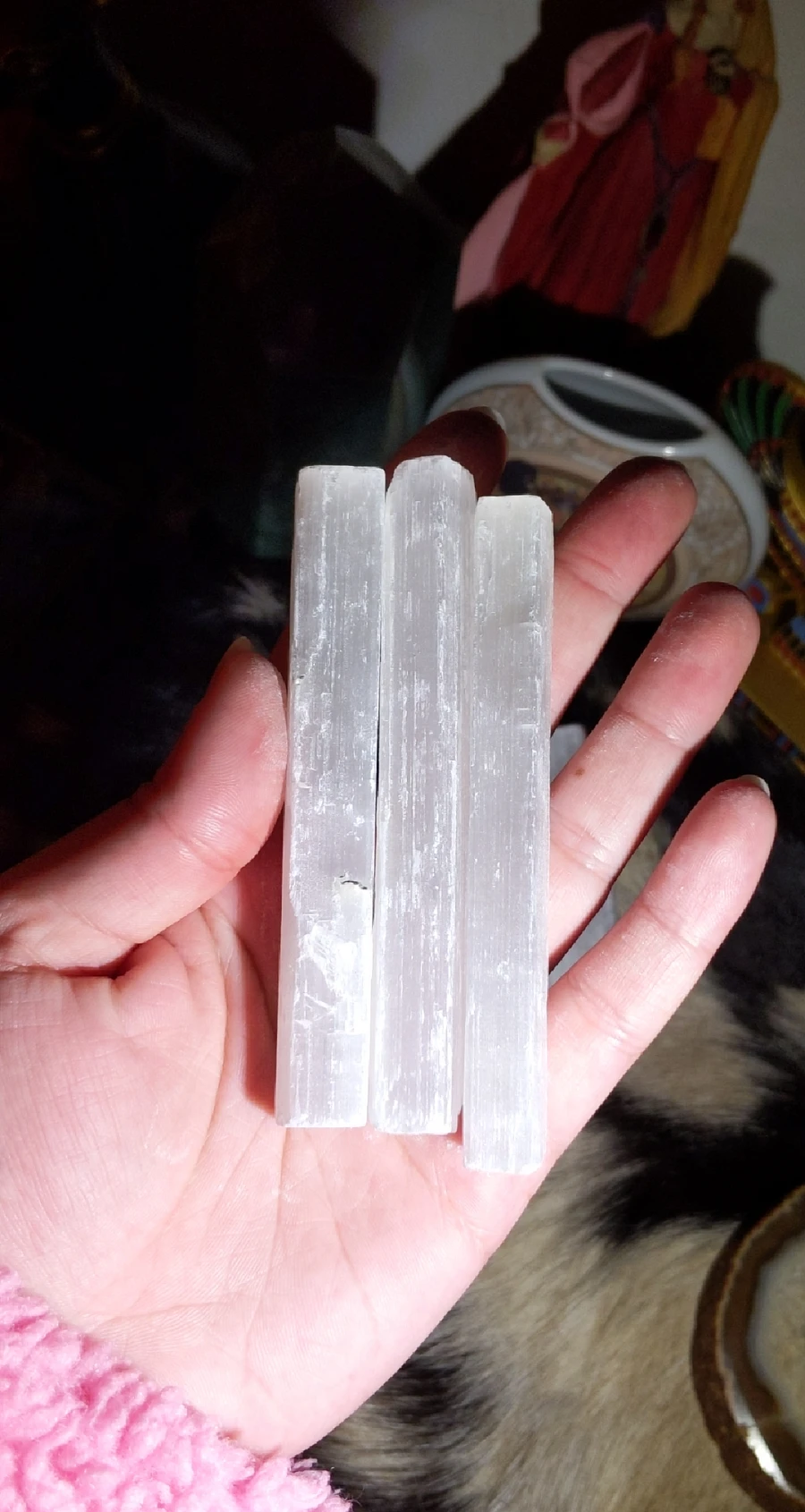 4 inch Selenite Stick product image (3)