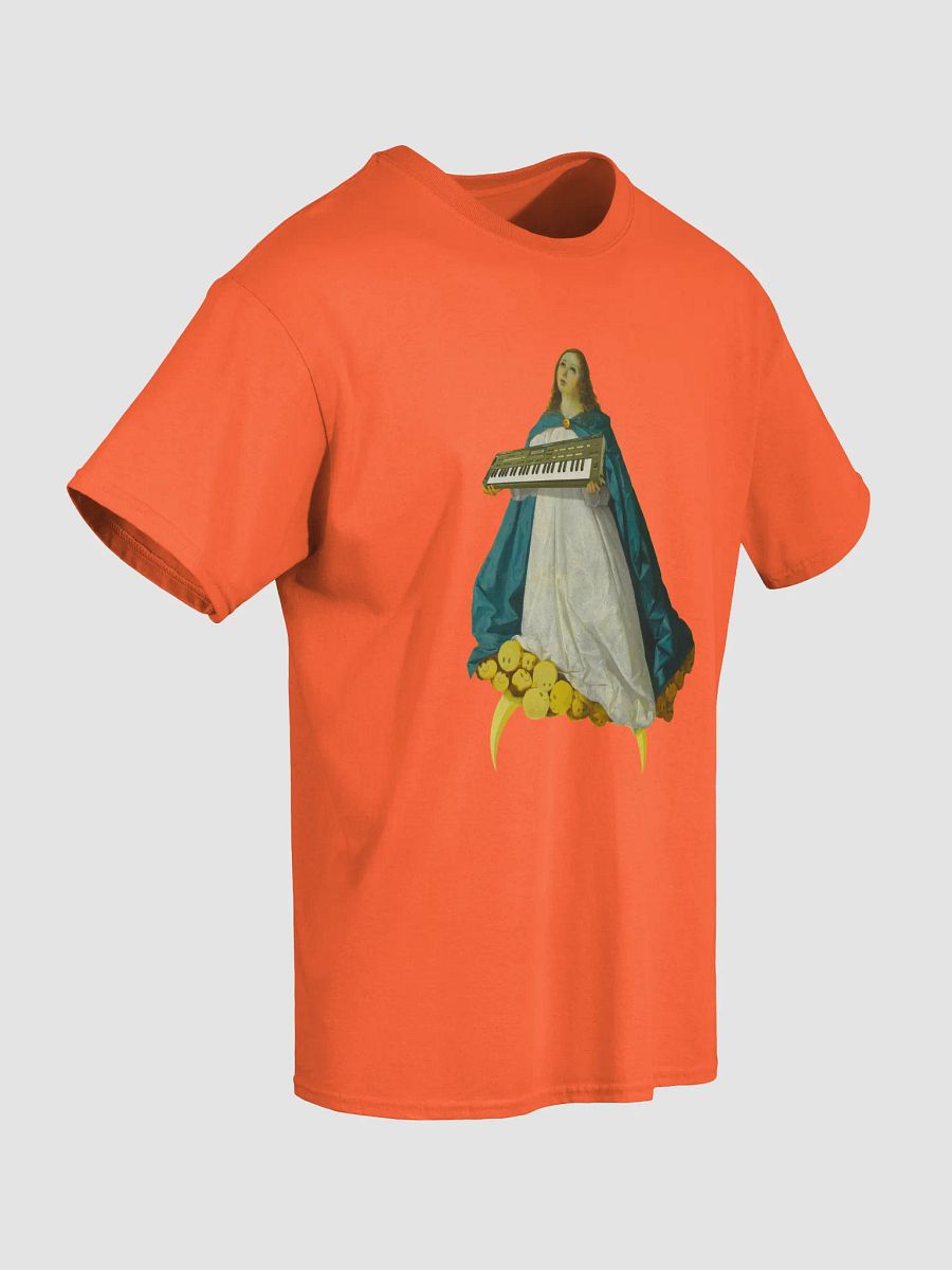 Immaculate cz-101 conception, Casio cz-101 classic synth Tribute by Frank Fonik, Techno EDM Unisex t-shirt product image (4)
