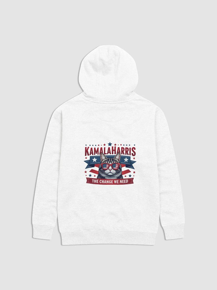 Kamala Harris: The Change We Need Patriotic Cat Design
