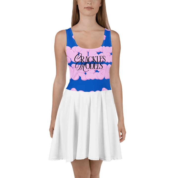 Nice Dream Crackles Models Skater Sun Dress product image (1)