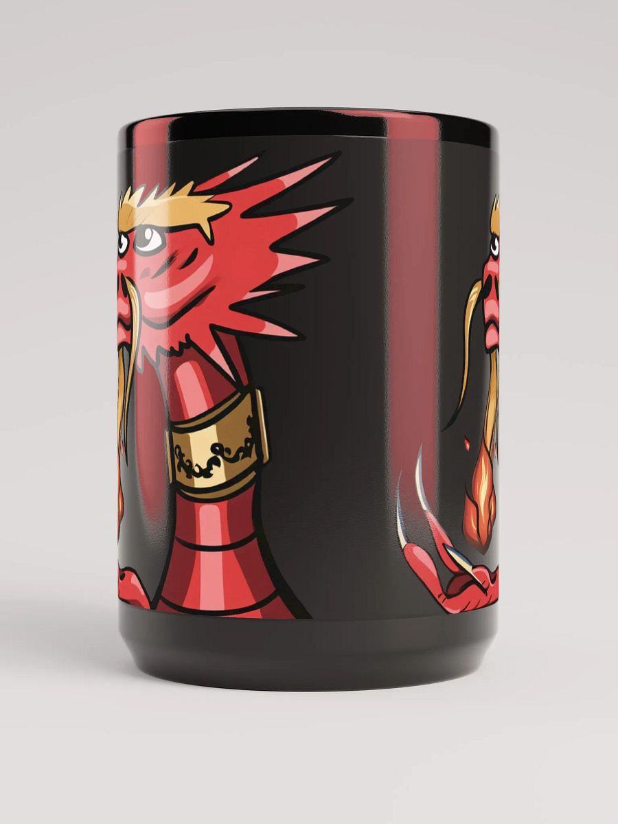 Regal Fire Dragon Black Mug product image (5)