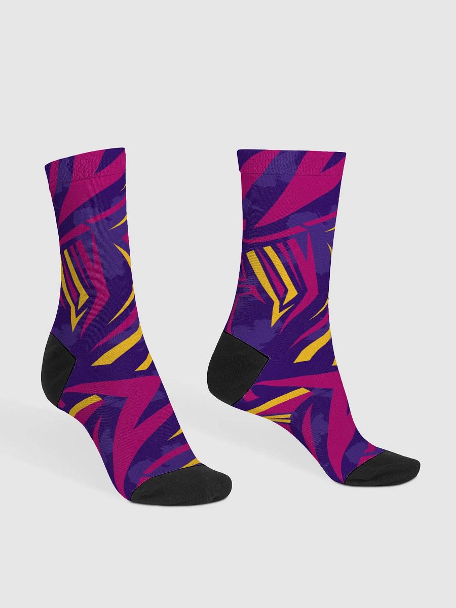 Purple Flash | Premium Sustainable Crew Socks product image (3)