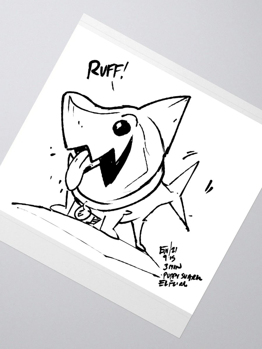 Color Me In PuppyShark product image (2)