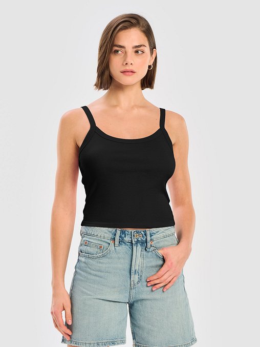 Photo showing Bella+Canvas Women's Micro-Rib Tank Top