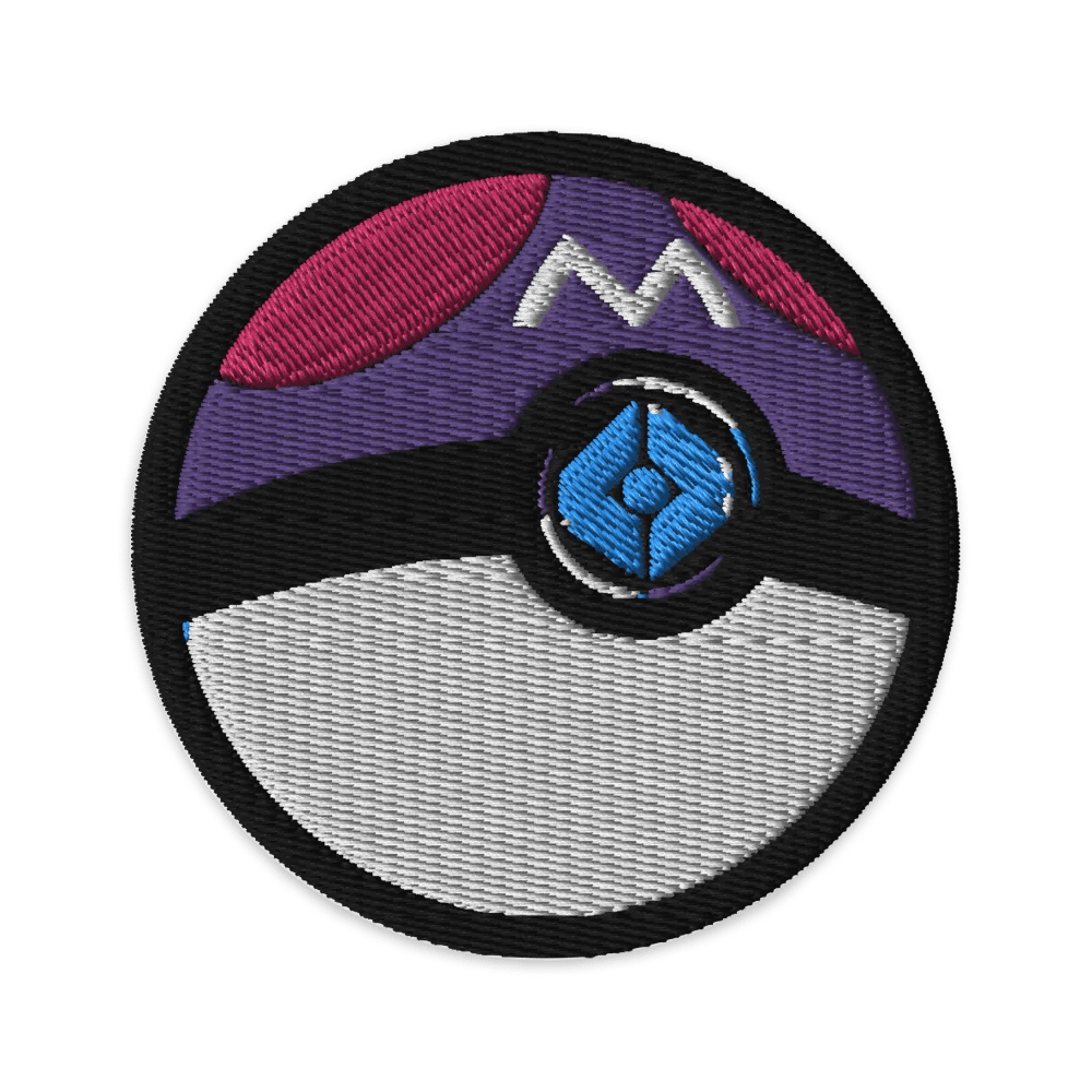 Masterball Subscriber Badge Patch product image (1)