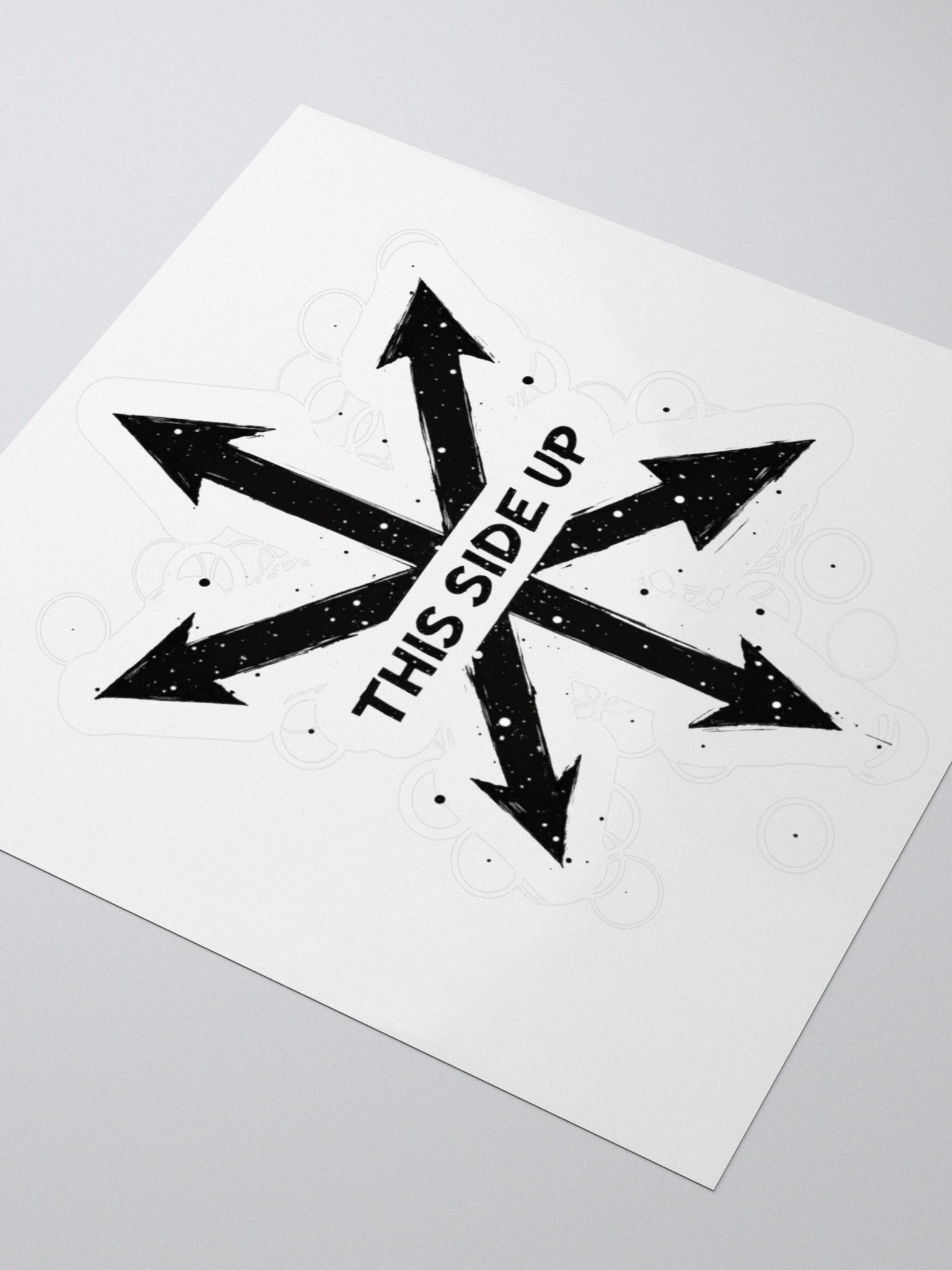 Cosmic Wheel Kiss Cut Stickers product image (9)