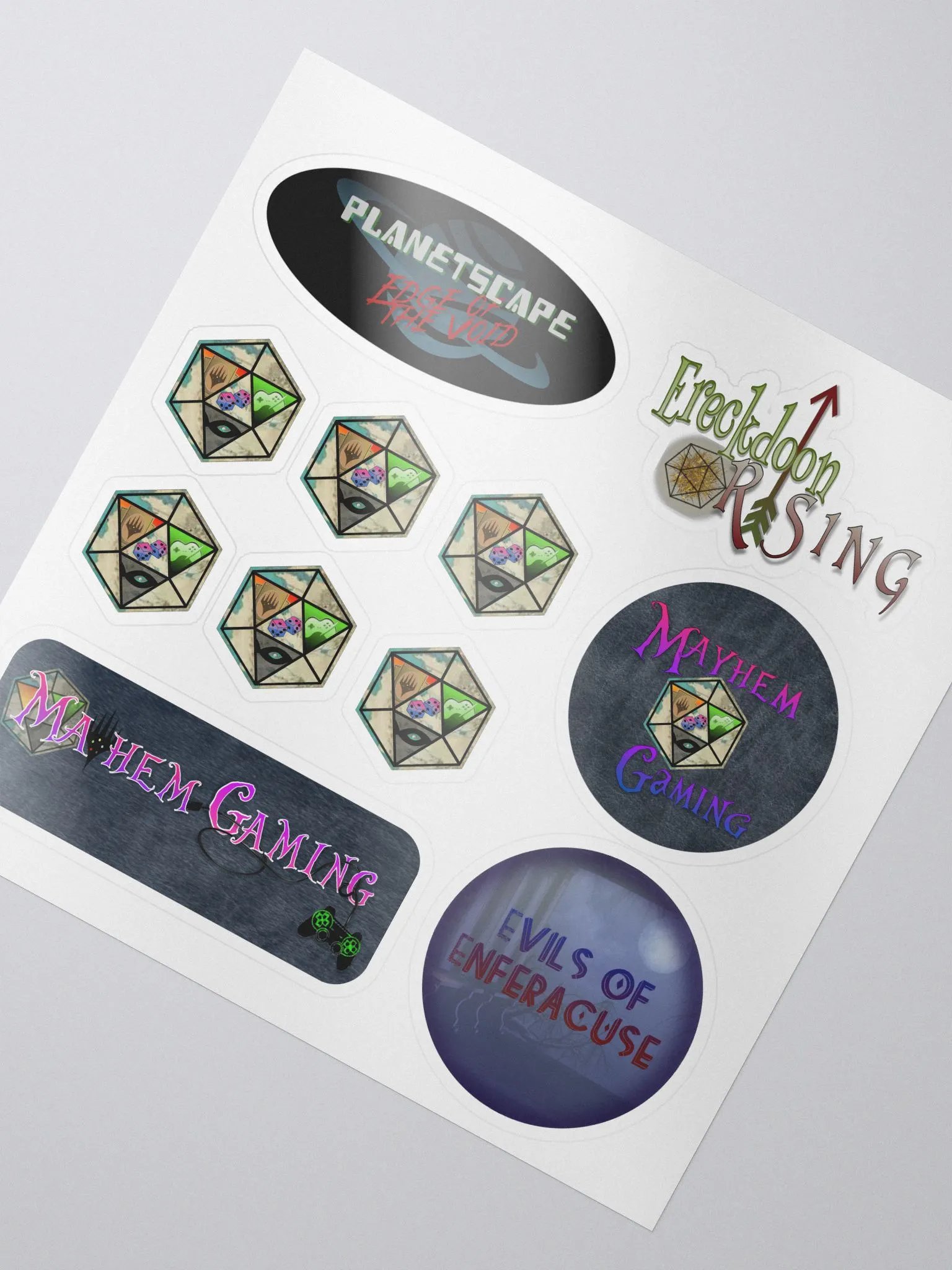Multi Logo Sticker Set product image (2)
