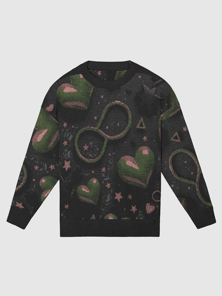 Stars Aligned Cardigan – True Love Celestial Sweater with Star & Heart Design | Romantic Gift for Men & Women product image (1)