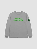 Pep Club Long Sleeved Shirt - Slime product image (6)