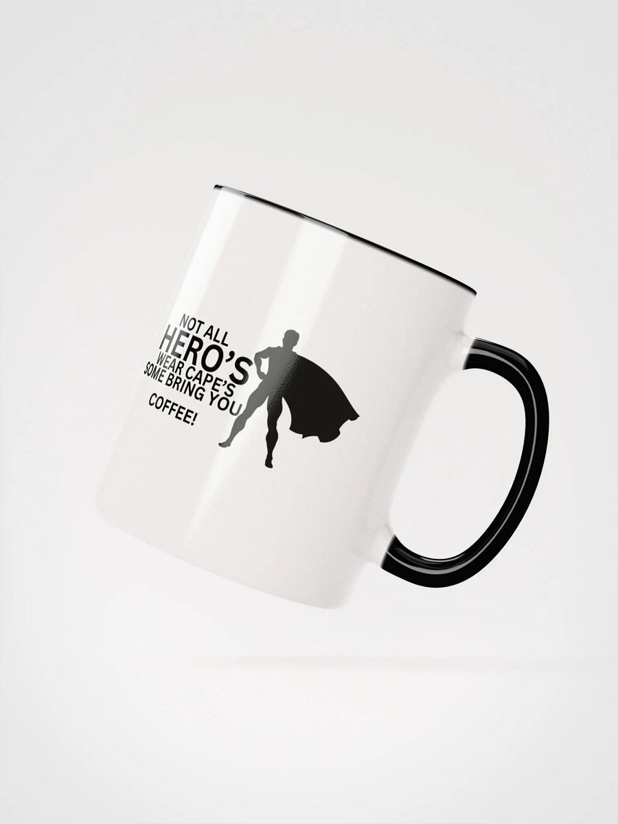 NOT ALL HERO'S WEAR CAPE'S Coffee Mug product image (2)