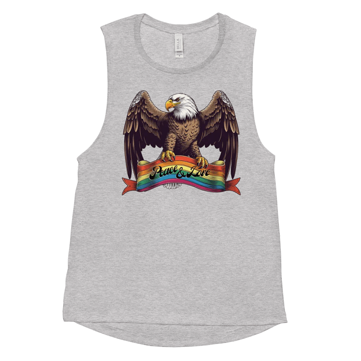 Peace & Love women's tank product image (2)