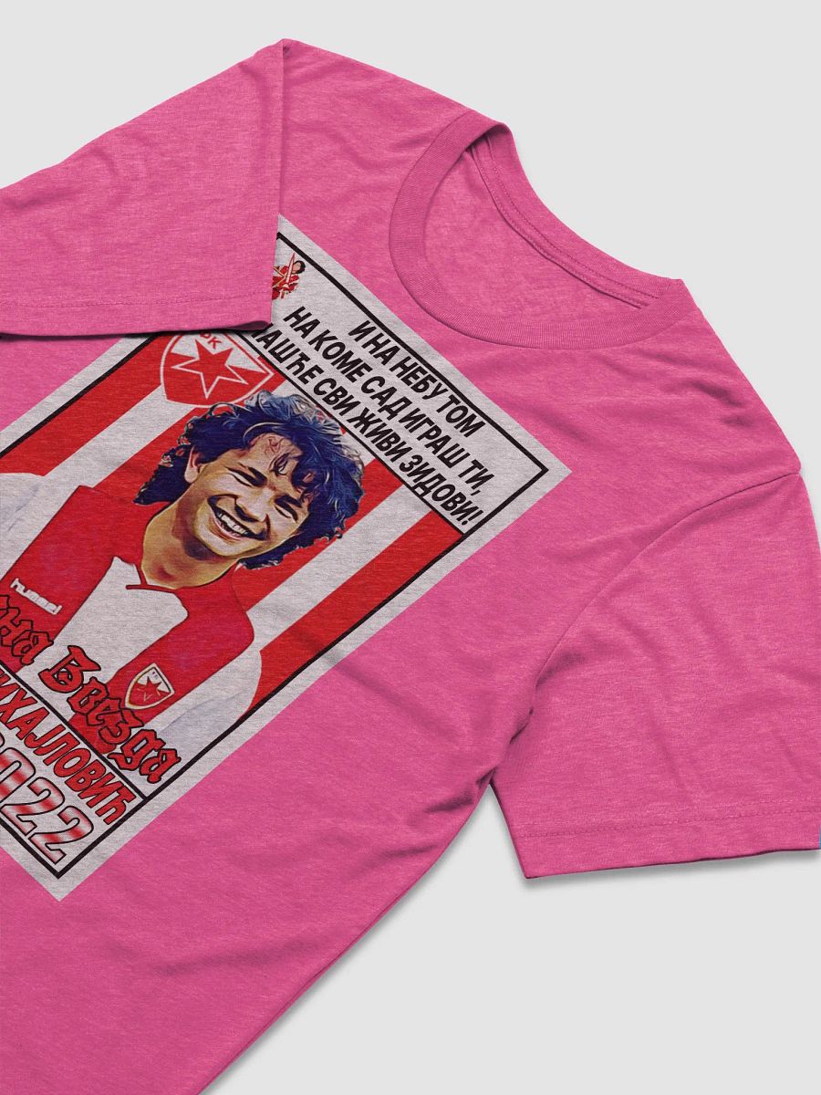 Siniša Mihajlović (FK Crvena Zvezda) #5 Bella+Canvas Triblend Short Sleeve T-Shirt product image (3)