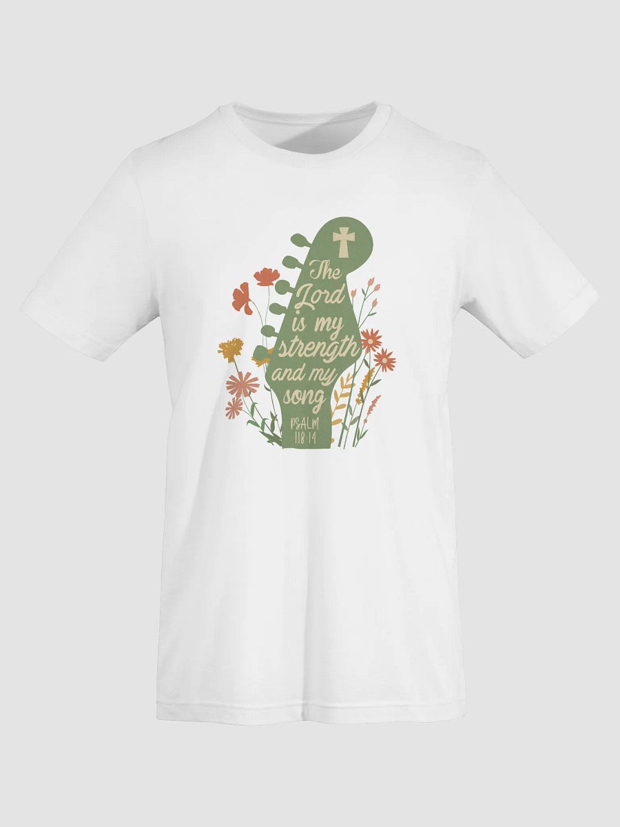 Psalm 118:14 Floral Tee product image (68)