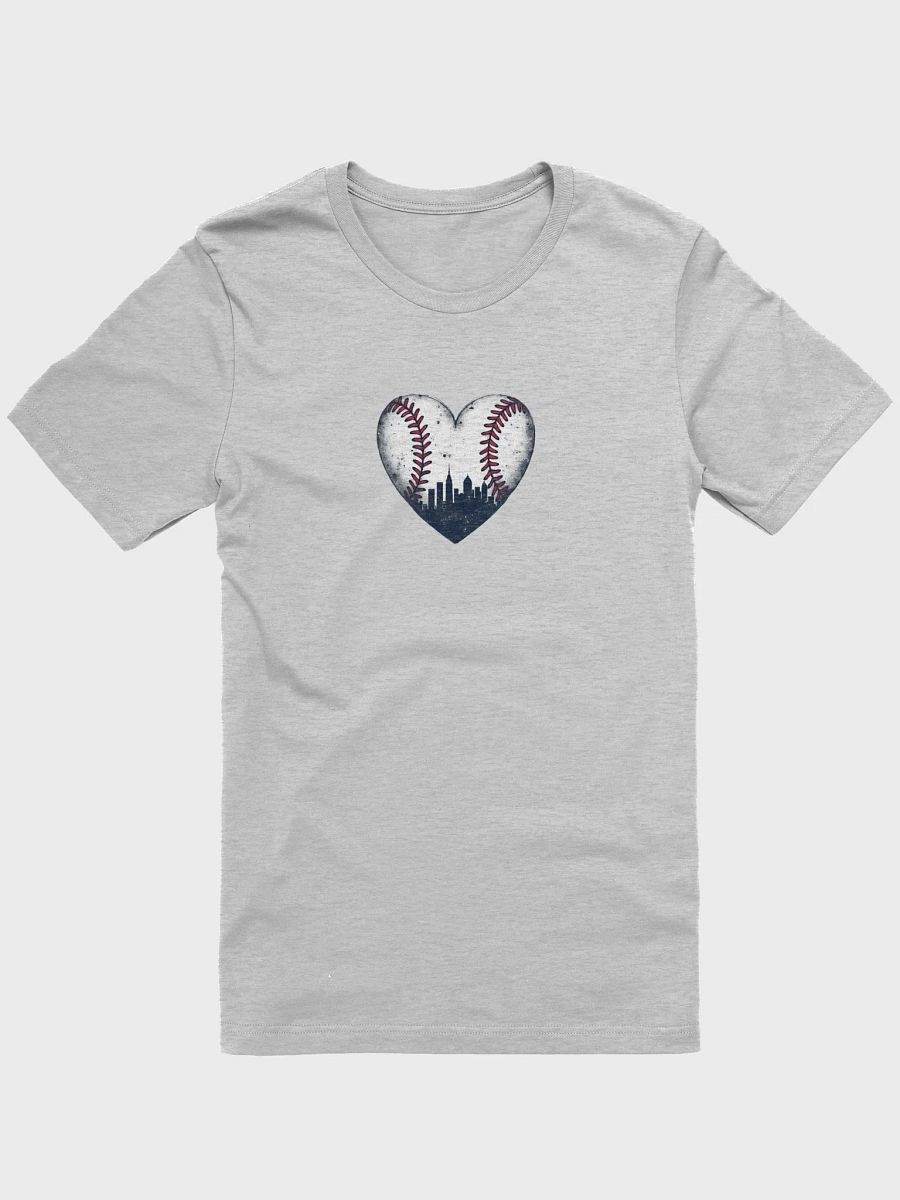 New York Urban Love Baseball Heart T-Shirt product image (1)