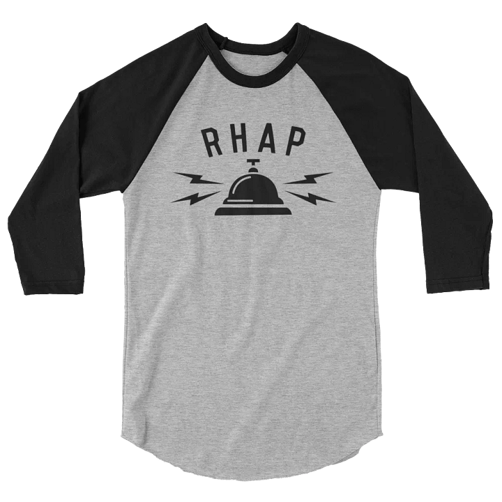 RHAP Bell - Unisex 3/4 Sleeve Cotton T-Shirt product image (2)