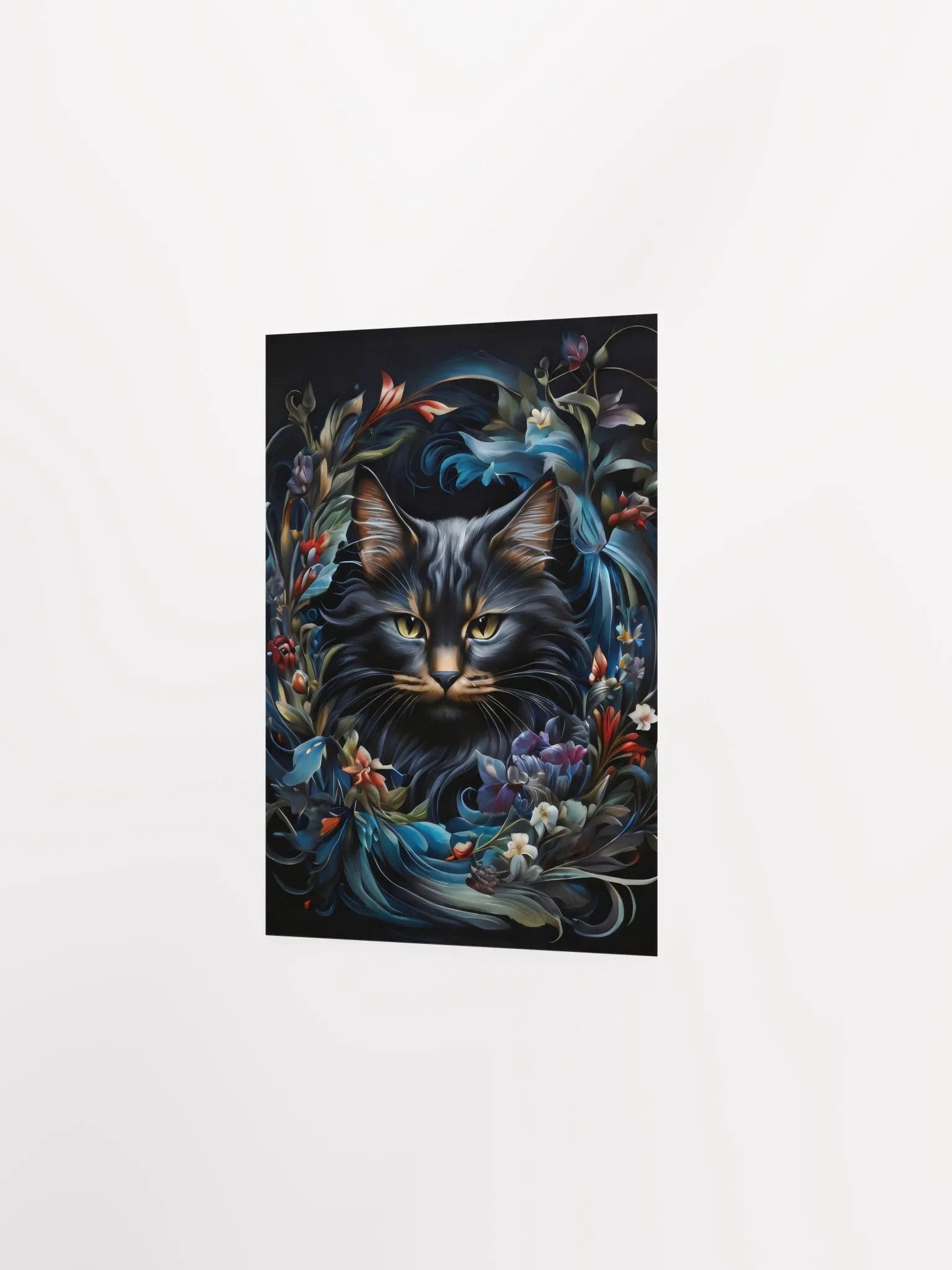 Night Blooms and Feline Dreams Poster product image (5)