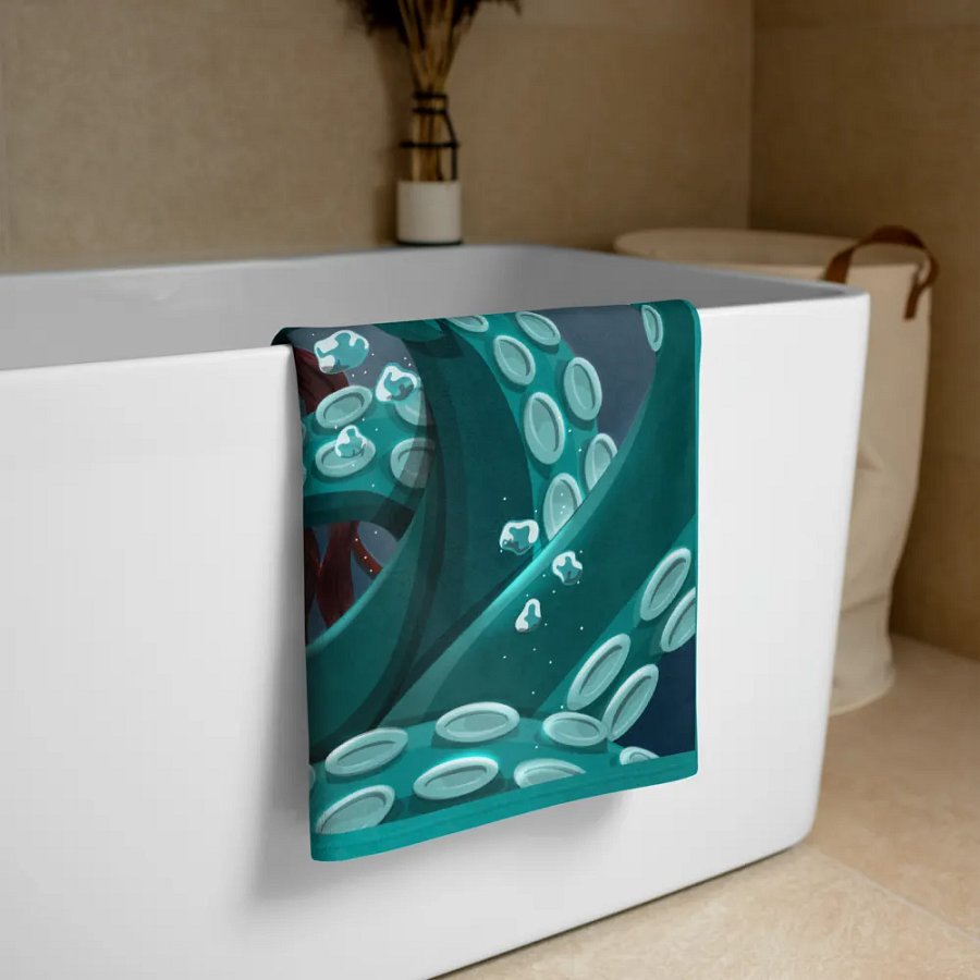 NanaBruised Tentacle Temptress Towel product image (3)
