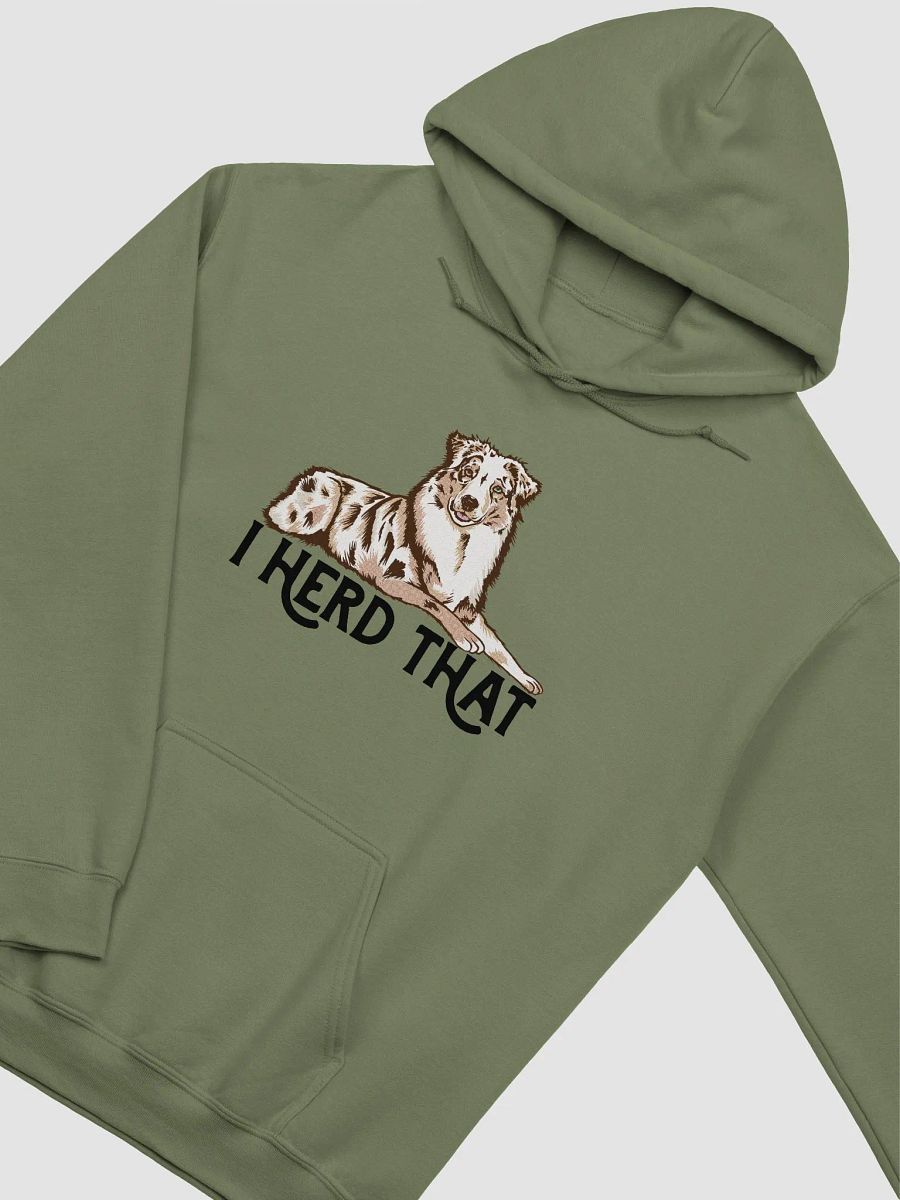 I Herd That Aussie Dog Hoodie | Hooded Sweatshirt for Australian Shepherd(Red Merle) Dog Owners product image (14)