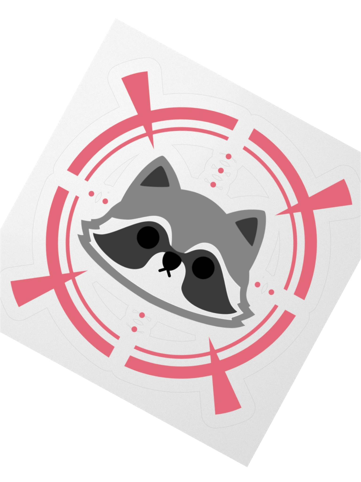 Raccoon Sticker product image (5)
