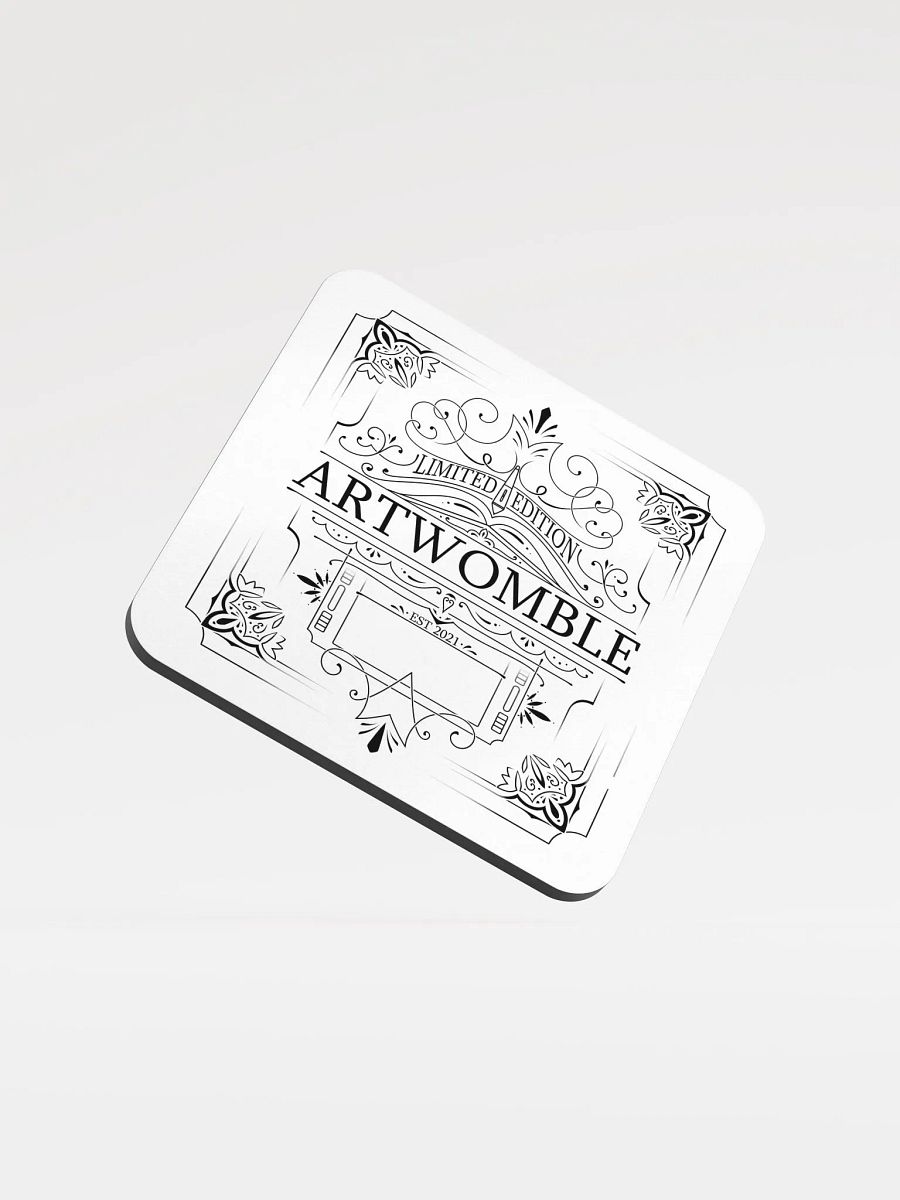 Artwomble Coaster - White product image (1)
