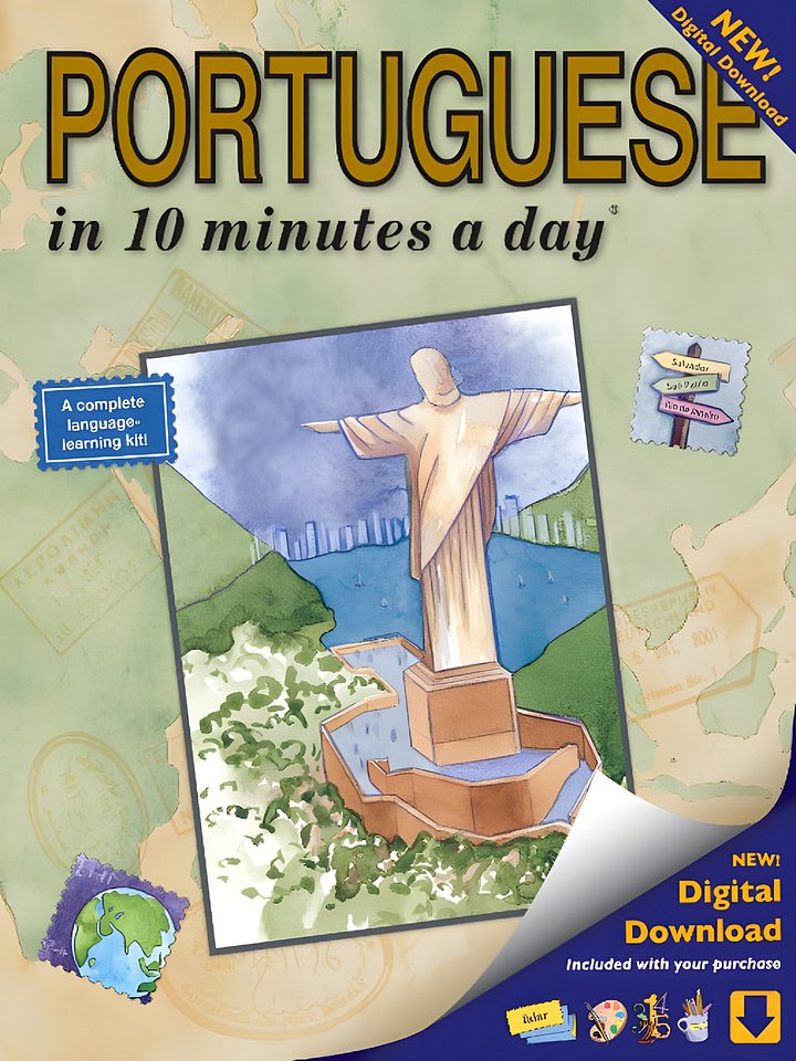 PORTUGUESE in 10 minutes a day product image (1)