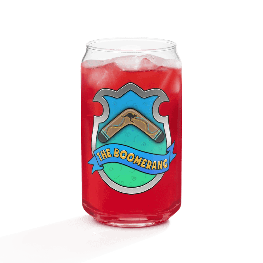The Boomerang - Can Shaped Glass product image (5)