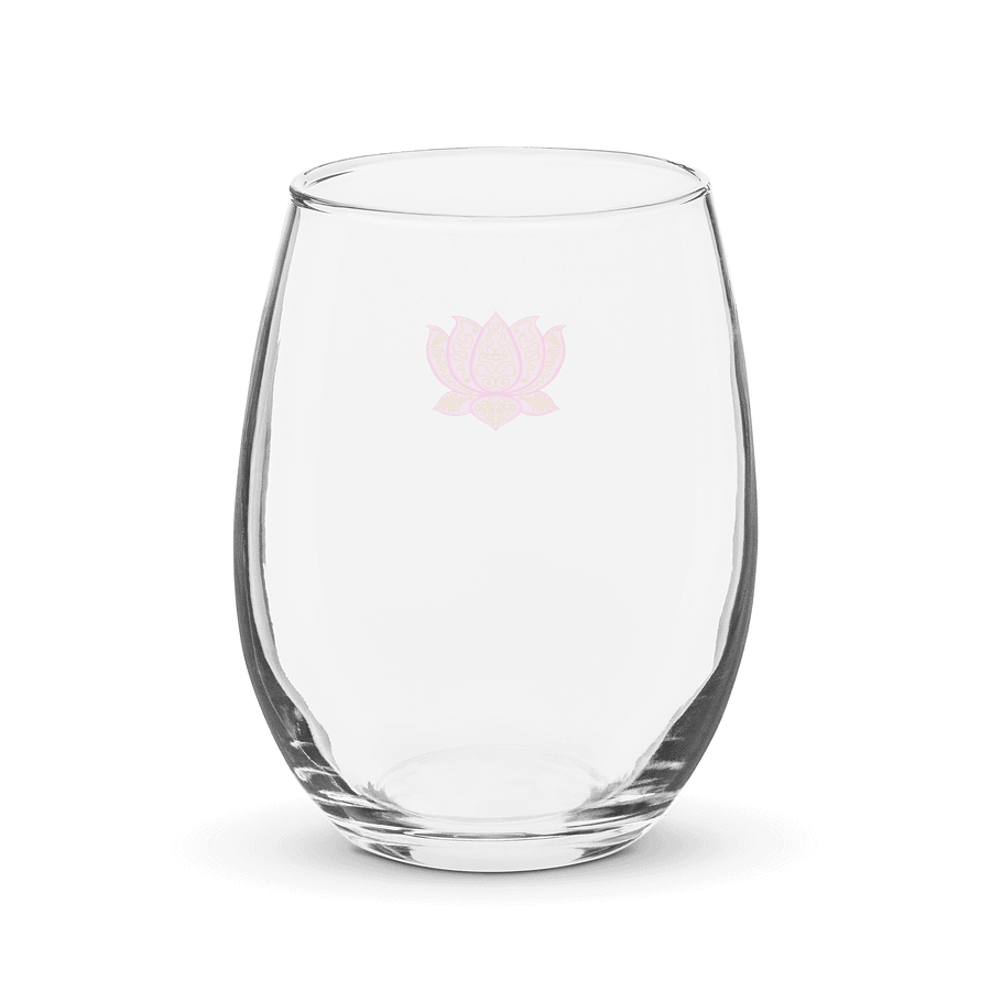 Lotus Eye Stemless Wine Glass product image (2)
