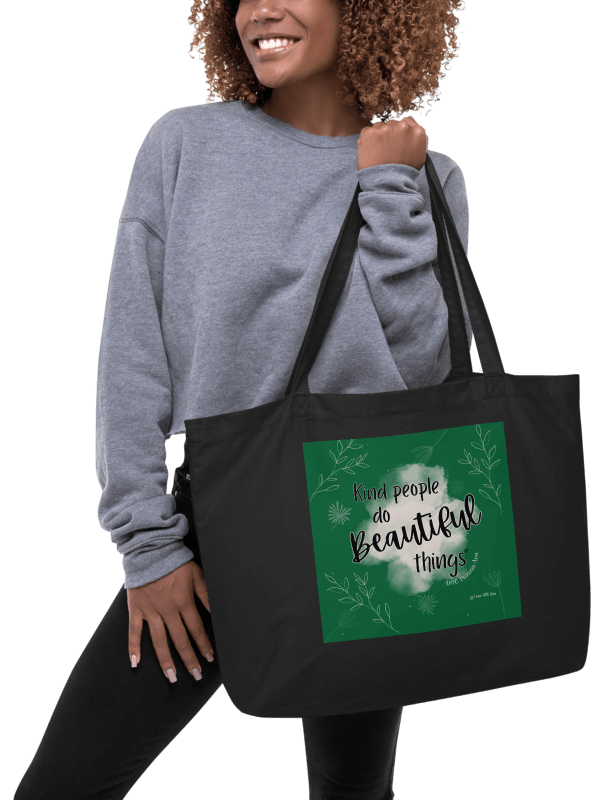 KPDBT - XL Green Square Tote product image (3)