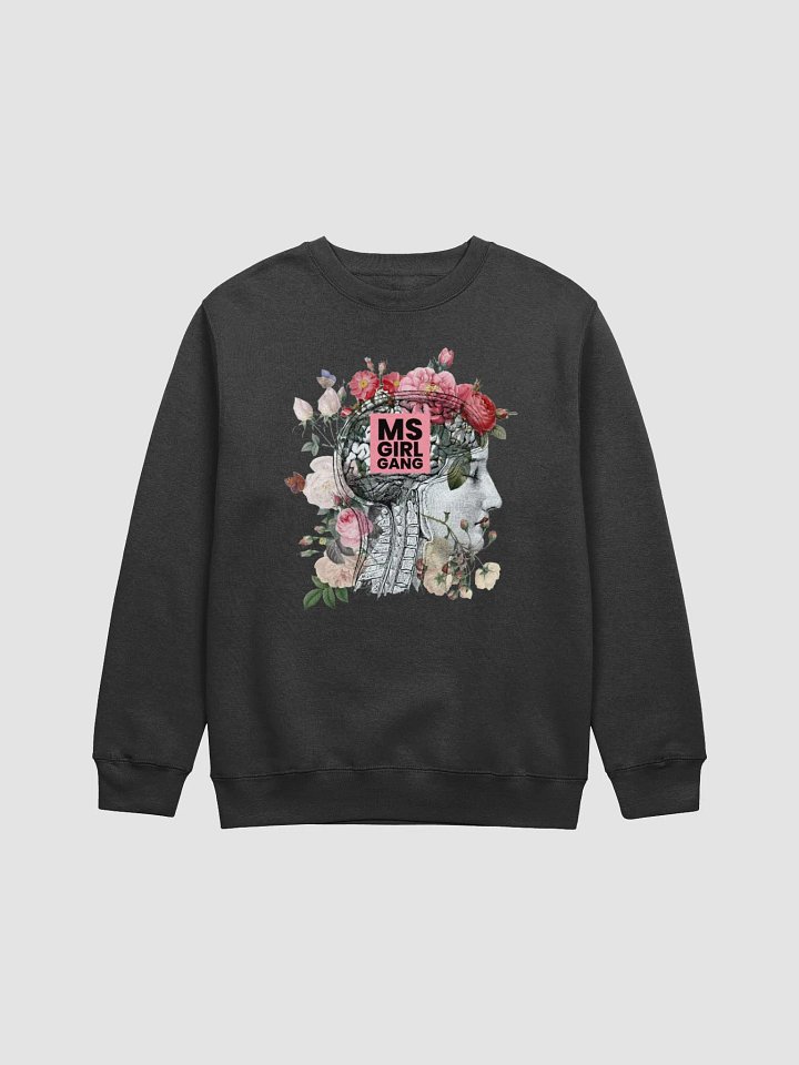 MSgirlgang Floral Brain Crewneck Sweatshirt product image (1)