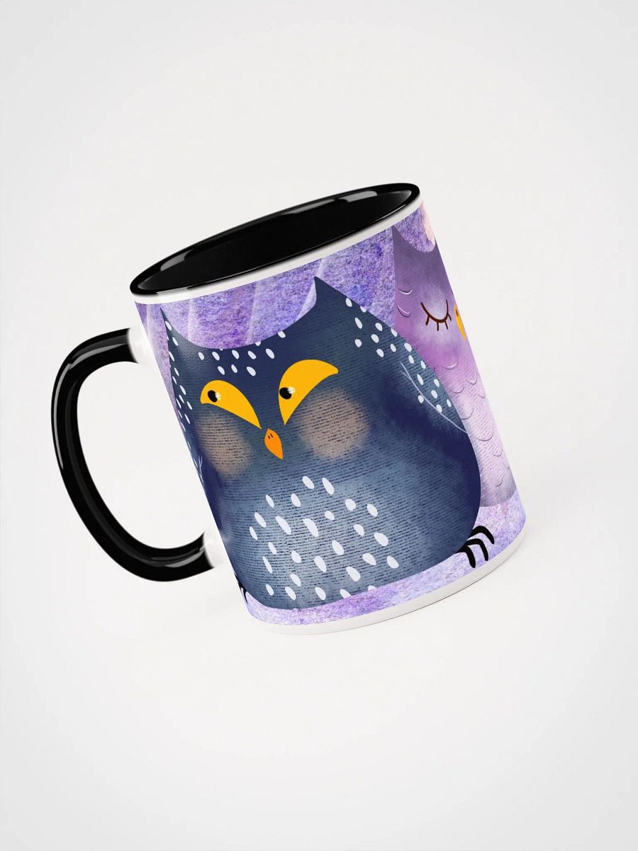 Silly Owl Trio Ceramic Accent Mug product image (32)