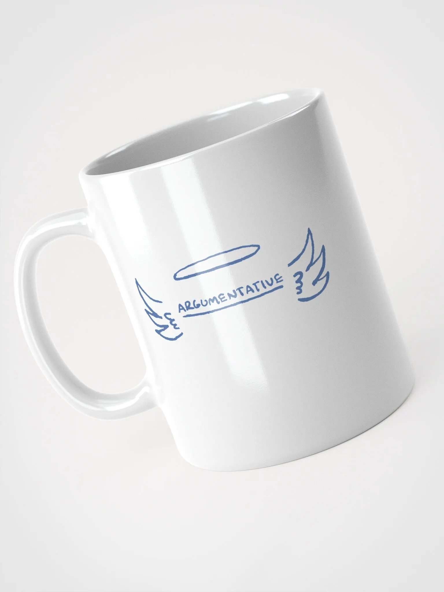 ANGELIC (teal design) mug product image (6)