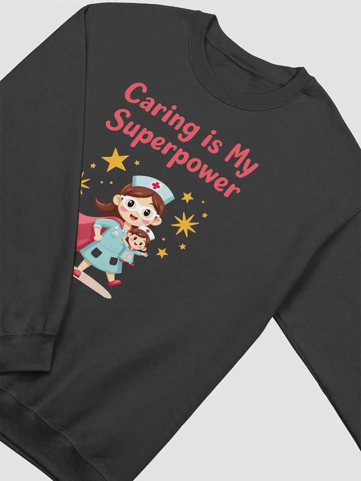 Superhero Nurse Crewneck Sweatshirt product image (19)