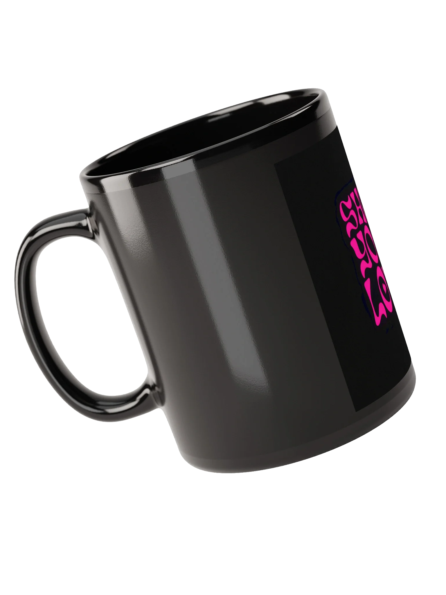 Retro Love Wave Black Mug product image (2)