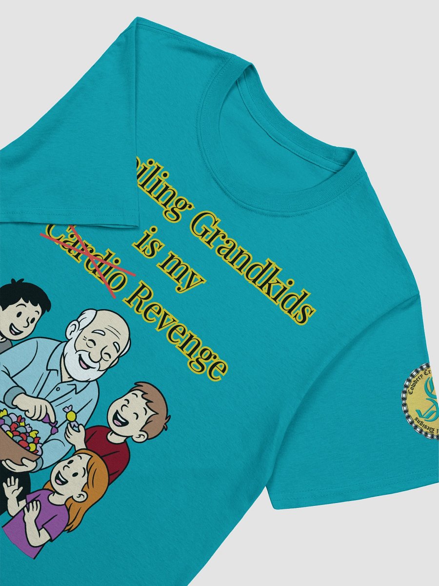 Spoiling Grandkids is my Cardio (Male) Gildan Unisex Softstyle T-Shirt Light Colors product image (77)