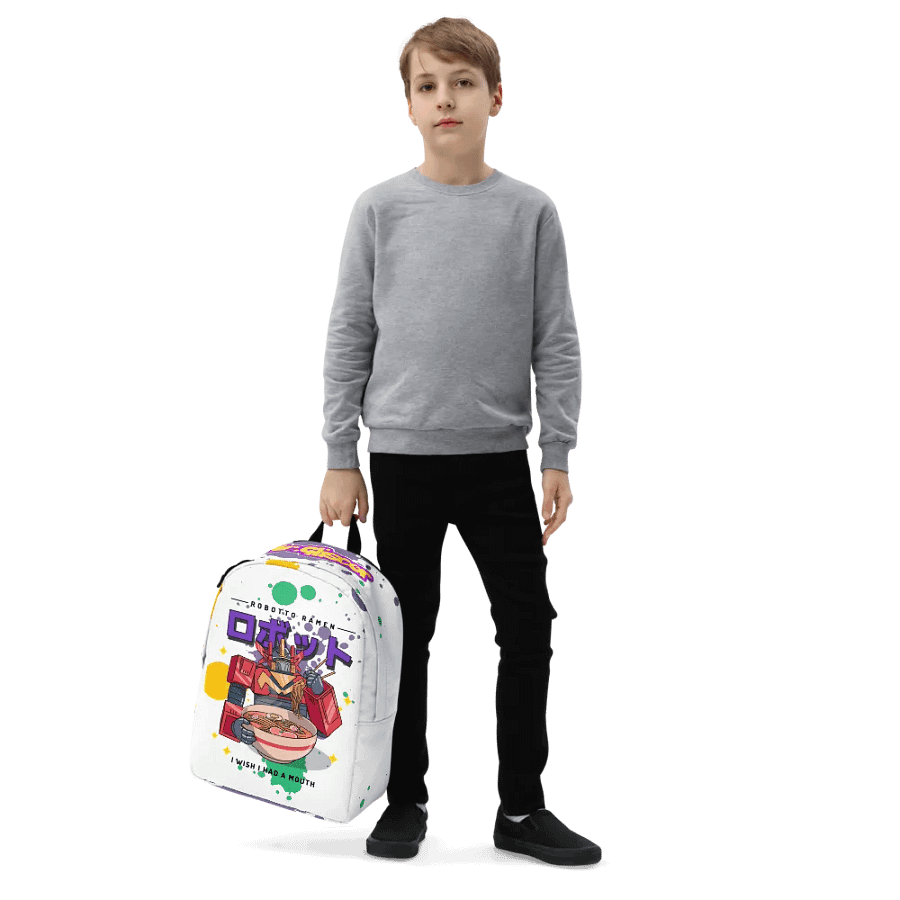 Mr.Gliscor kid's backpack ROBOTTO RAMEN product image (5)