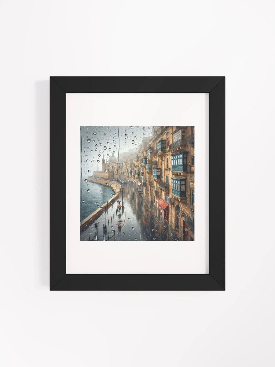 European Rainy Day Matte Poster | AI Design product image (23)