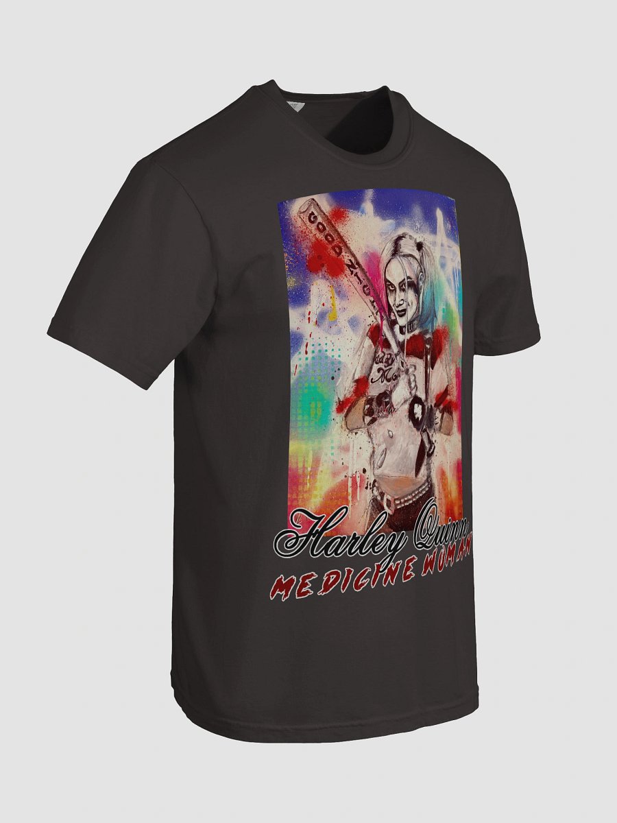 Harley Quinn Medicine Woman Graffiti T-Shirt product image (100)