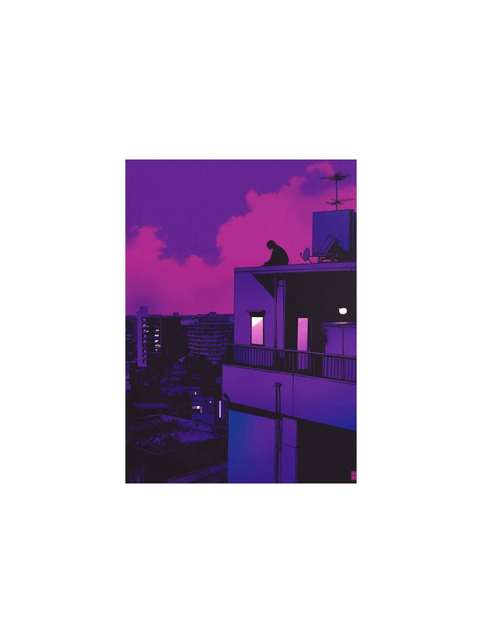 R O O F T O P S Matte Poster product image (1)