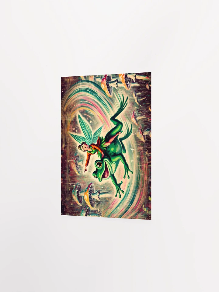 Whimsical Frog Fairy Premium Matte Poster product image (2)