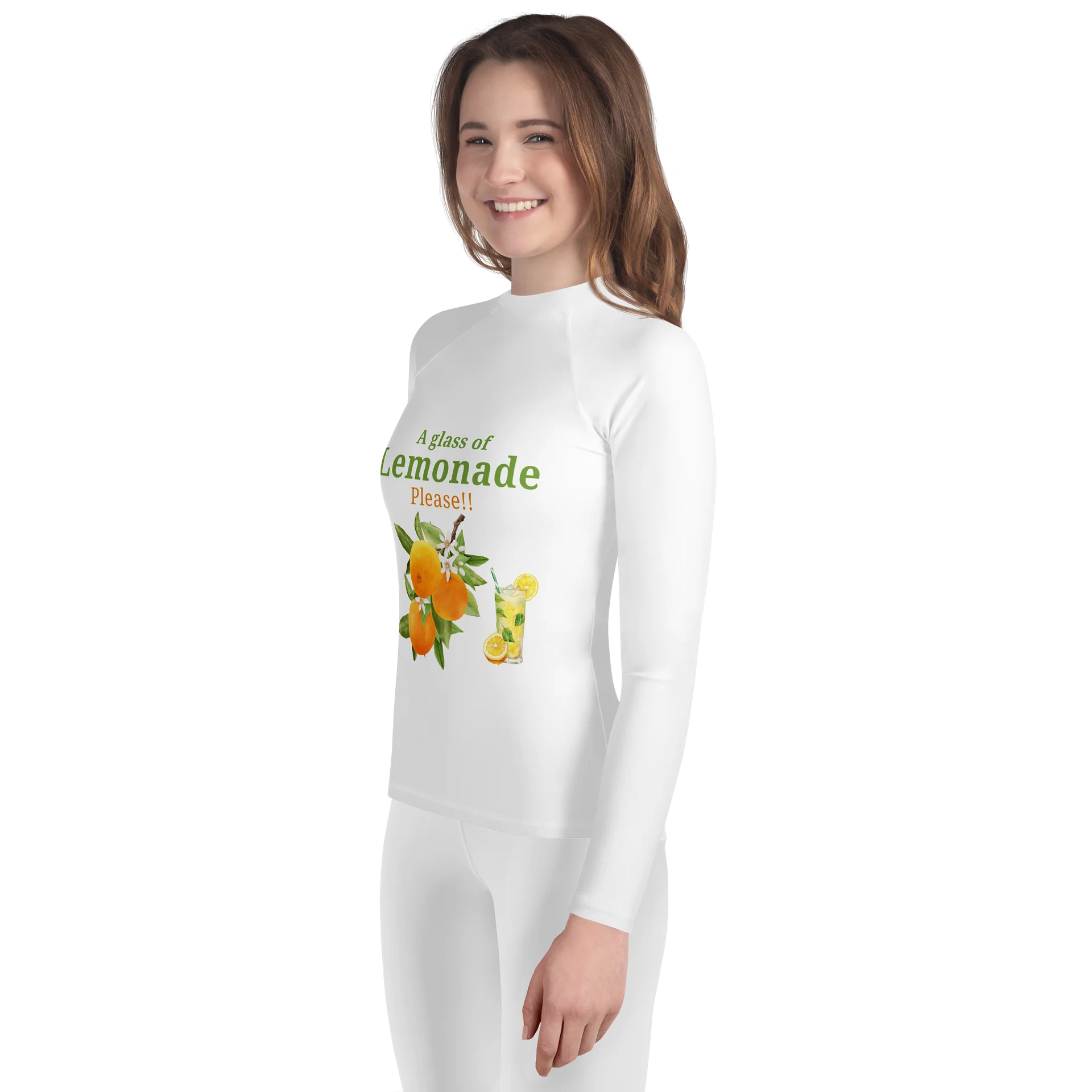 Citrus Splash Youth Rash Guard product image (3)