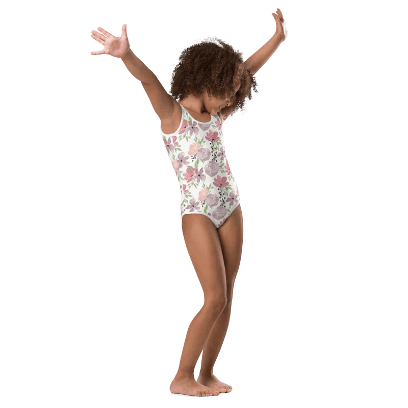 Blossom Burst Kids Swimsuit