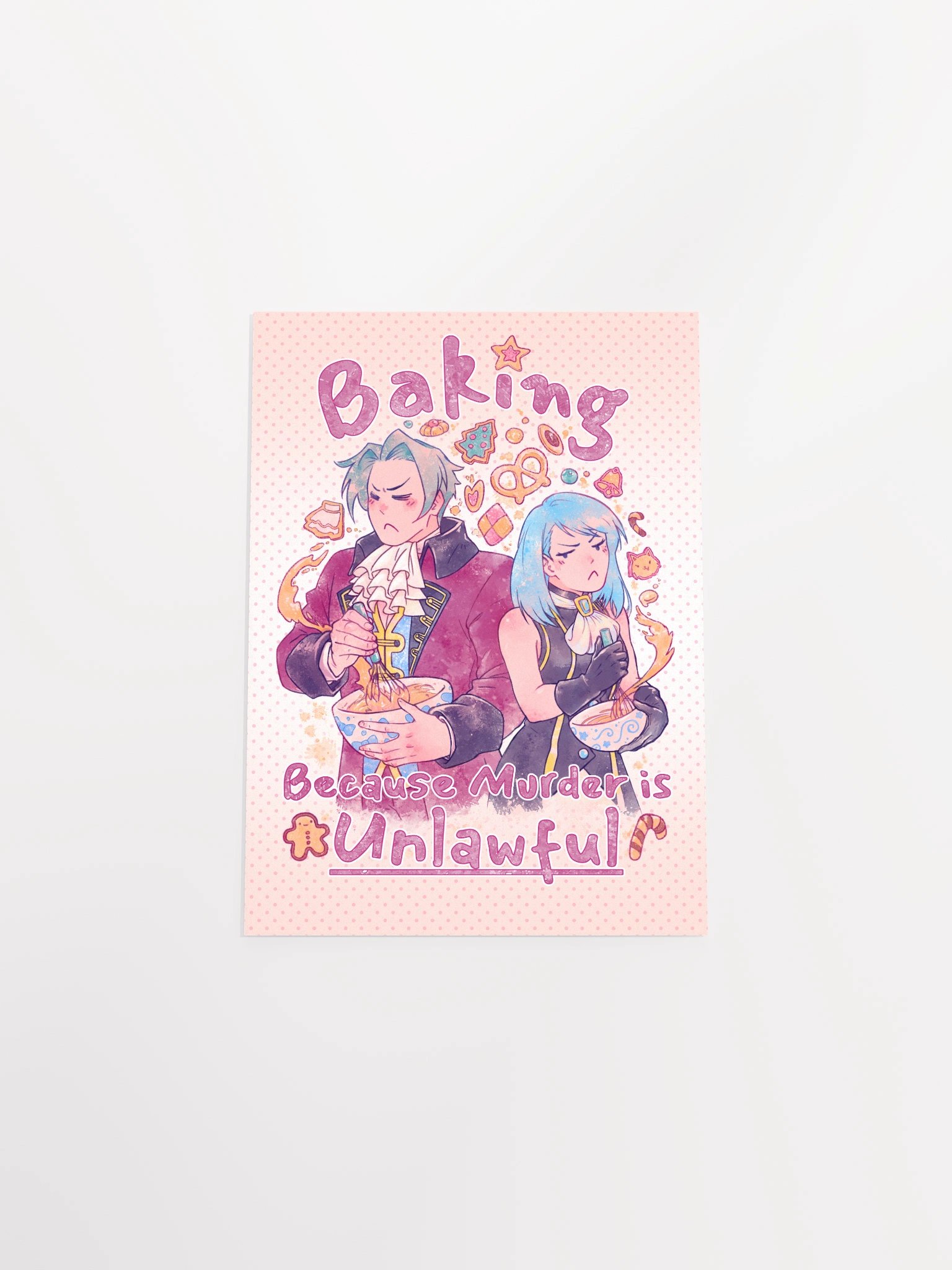 Baking because Murder is Unlawful - Print product image (8)