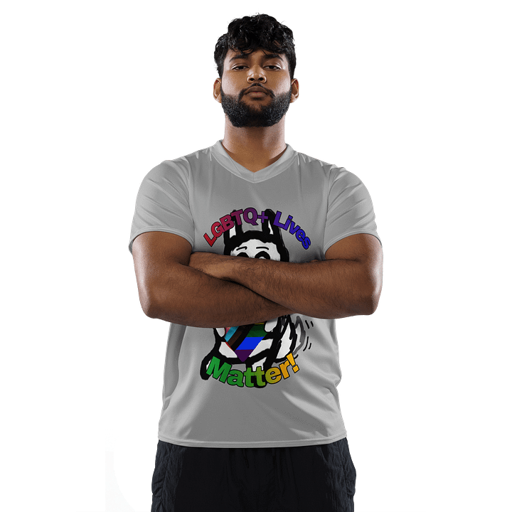 LGBTQ+ Lives Matter sports jersey product image (2)