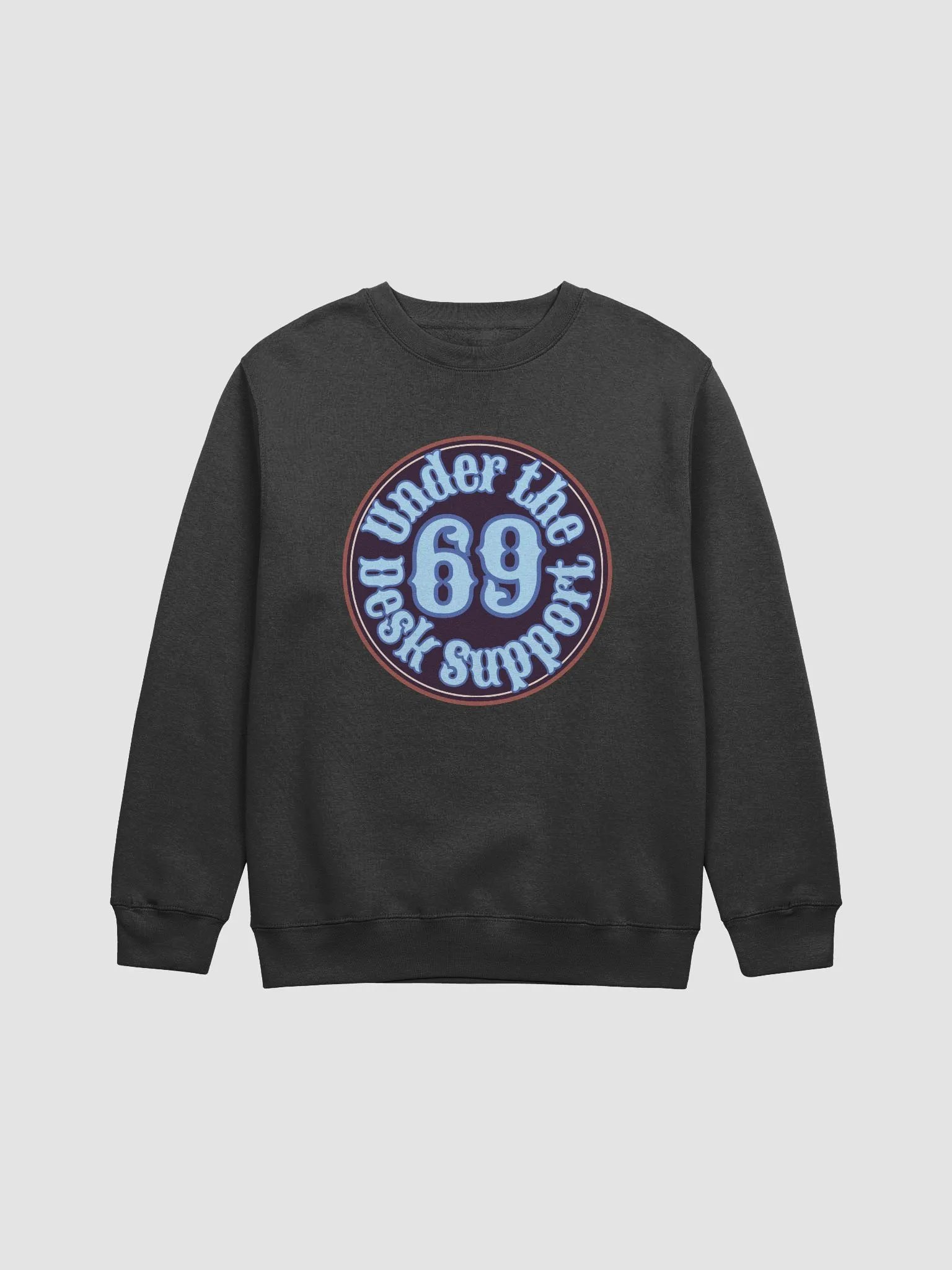 Desk Support Woman's Crewneck Sweatshirt product image (1)